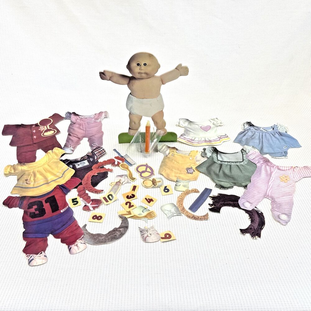Vintage Avalon 1983 Cabbage Patch Kids Boxed Paper Doll Set #640